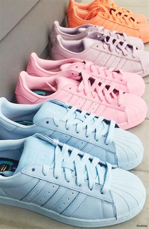 Adidas pastel sneakers